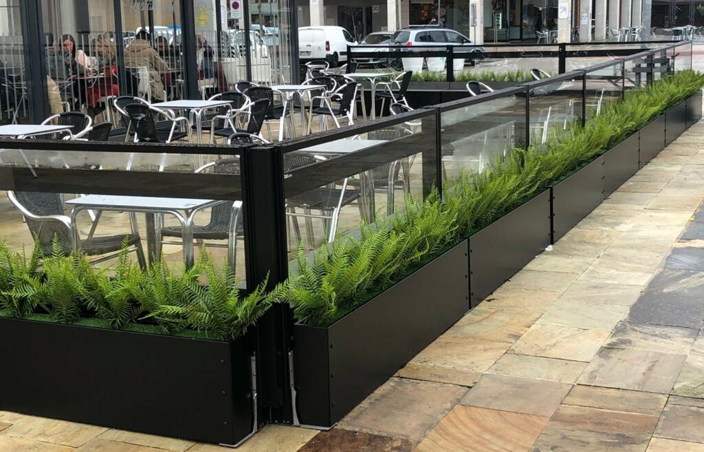 Cerramientos de terrazas 12 Separadores de terraza 5