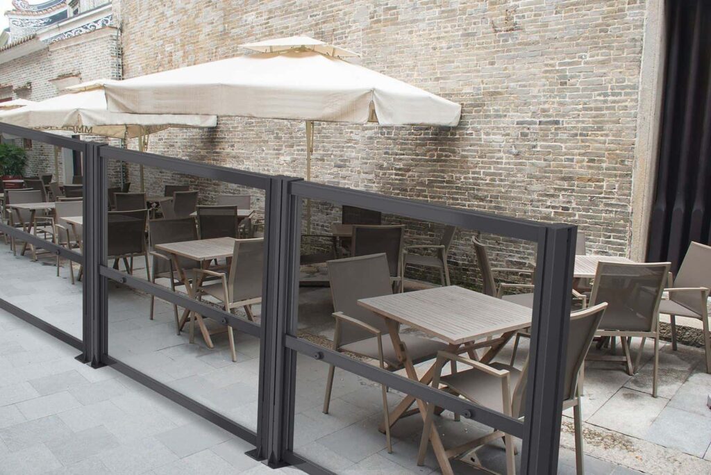 Cerramientos de terrazas 10 Separadores de terraza 7